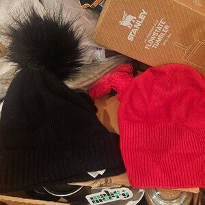 Nordstrom brand cashmere hats. New